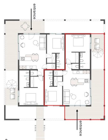 Floorplan - Weg Naar Santa Catharina 1F, Willemstad